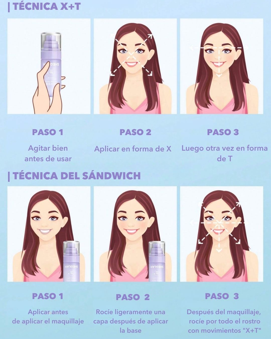 Fijador de Maquillaje Spray