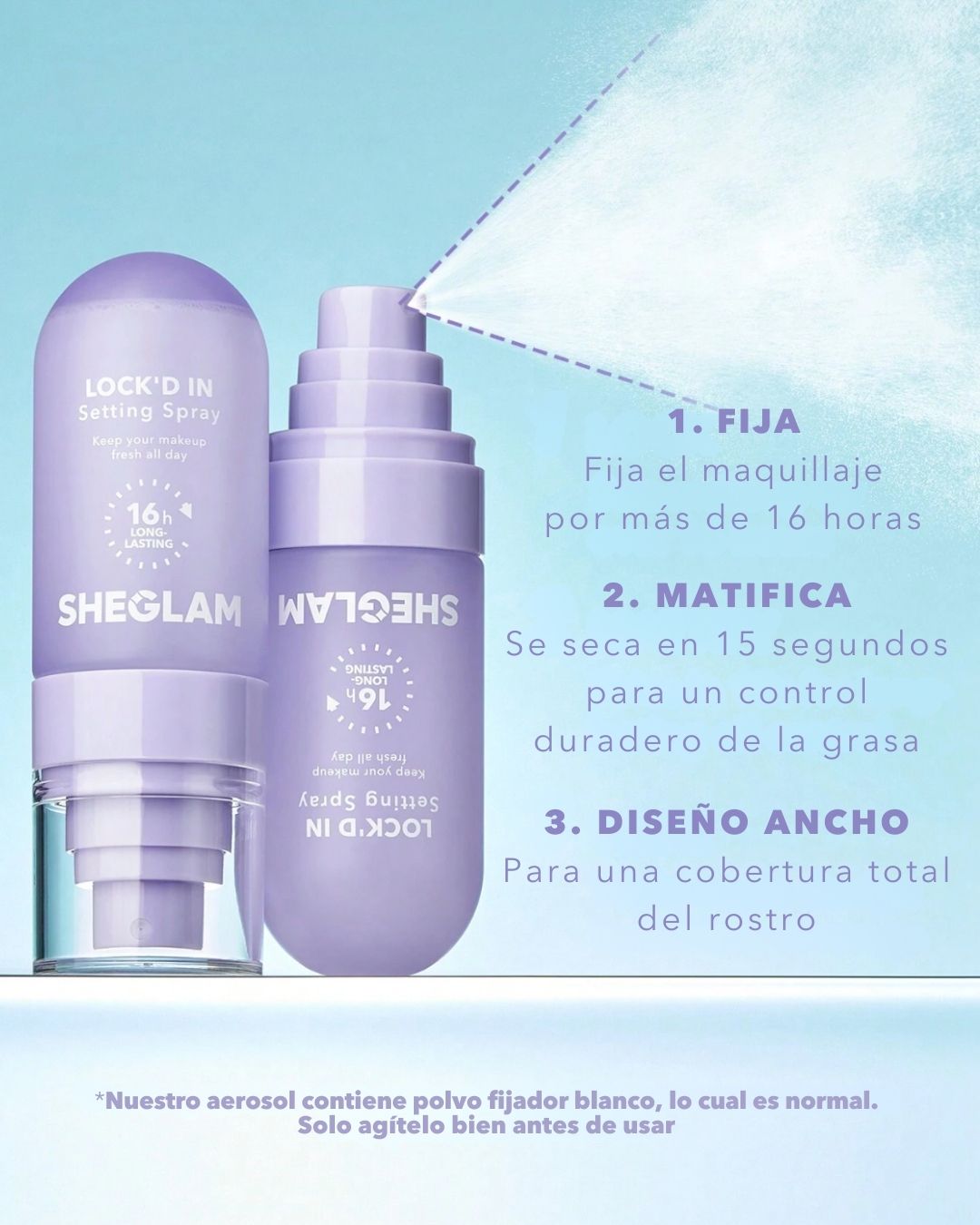 Fijador de Maquillaje Spray